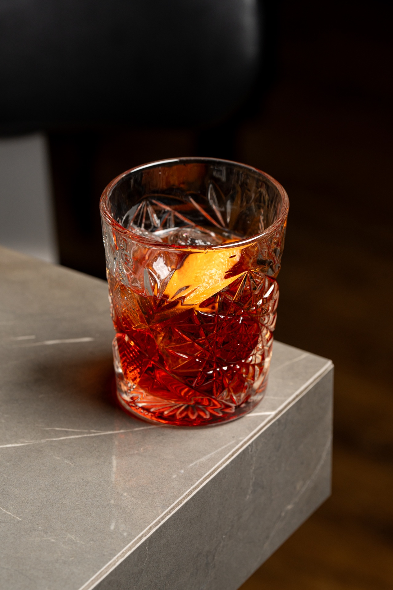 Negroni σε μάρμαρο